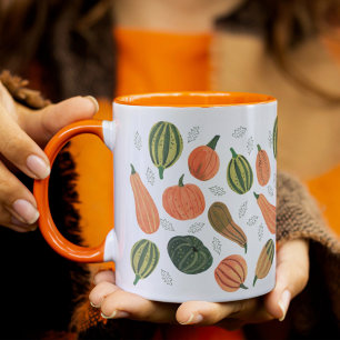 Thanksgiving pumpkin autumn mug