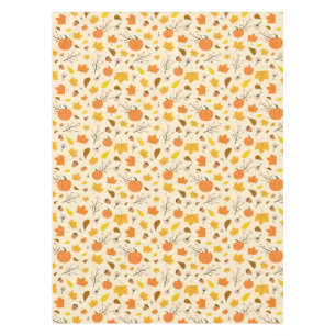 Thanksgiving Pumpkin Harvest Gathering Tablecloth