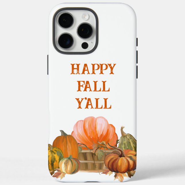 Thanksgiving Pumpkin Season Autumn Floral Case-Mat Case-Mate iPhone Case (Back)