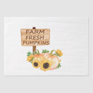 Thanksgiving Pumpkin Series Design 20 Tissue Paper