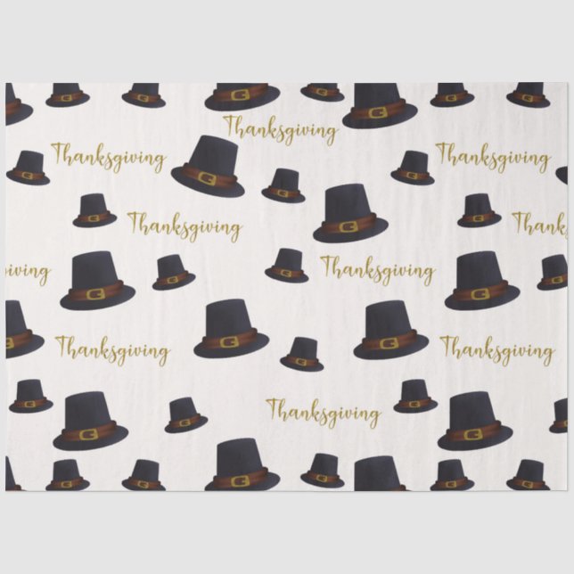 Thanksgiving Pumpkin Series Design 41 Tissue Paper (Front)
