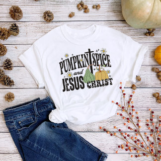 Thanksgiving Pumpkin Spice Jesus Christ Fall  Tri-Blend Shirt