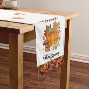 Thanksgiving Pumpkin Table Runner