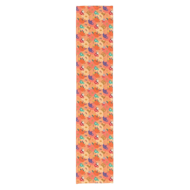 Thanksgiving pumpkin table runner (Front)
