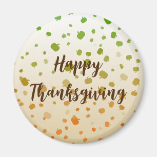 Thanksgiving Pumpkins Magnet