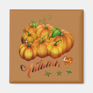 Thanksgiving Pumpkins Magnet