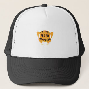 Thanksgiving Quote Essential - Leftovers Are For Q Trucker Hat