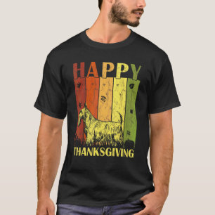 Thanksgiving Retro Scottish Terrier Dog Thanksgivi T-Shirt