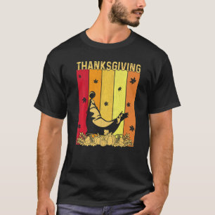 Thanksgiving Retro Sea Lion Matching Family Pajama T-Shirt