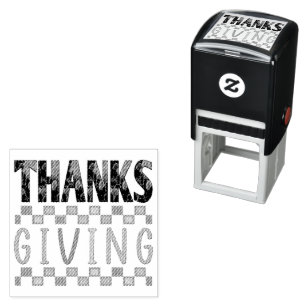 Thanksgiving  self-inking stamp