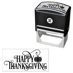 Thanksgiving  self-inking stamp