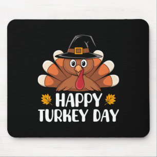 Thanksgiving Shirts For Kids Boys Toddler Happy Tu Mouse Pad
