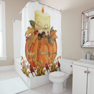 Thanksgiving Shower Curtain