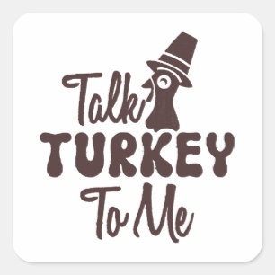 Thanksgiving  square sticker