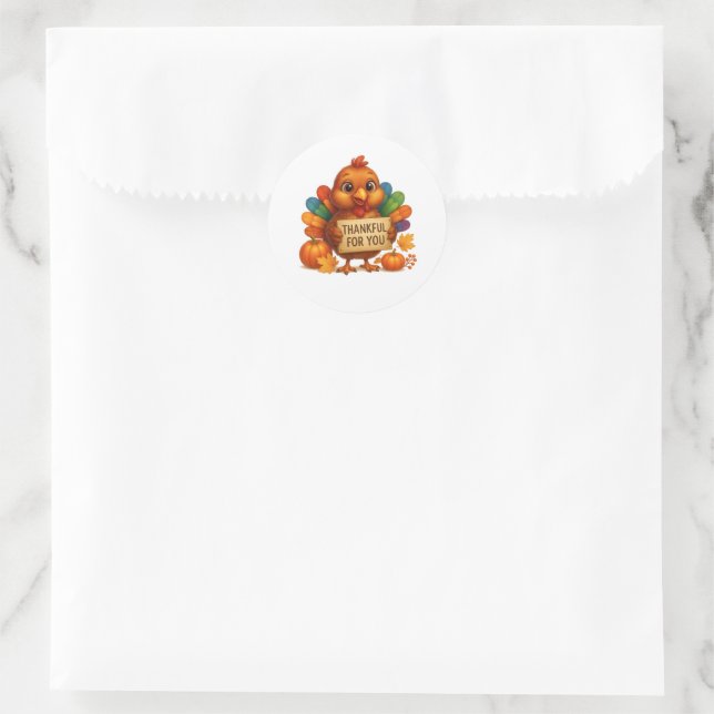 Thanksgiving Stickers (Bag)