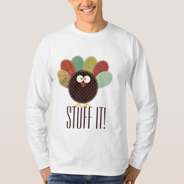 Thanksgiving Stuffing Play on Words T-Shirt (Front)