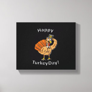 Thanksgiving (Style 2) Oversized T-Shirt Canvas Print