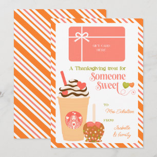 Thanksgiving Sweet Treat Gift Card Holder