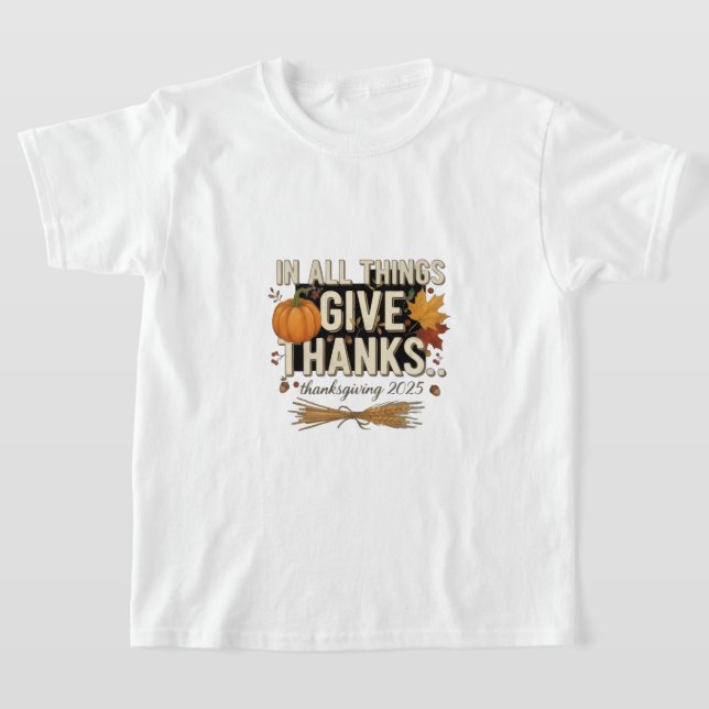 Thanksgiving  T-Shirt (Laydown)