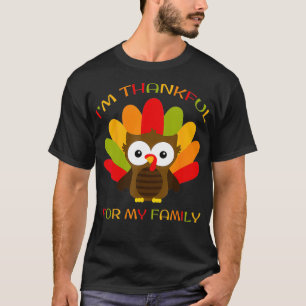 Thanksgiving t thankful t thanksgiving for kids T-Shirt