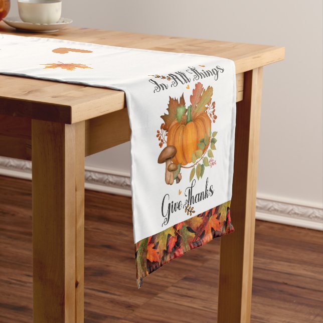 Thanksgiving Table Runner (In Situ)