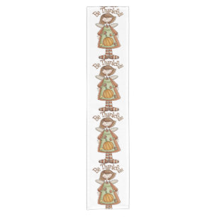 Thanksgiving Table Runners/Be Thankful Short Table Runner