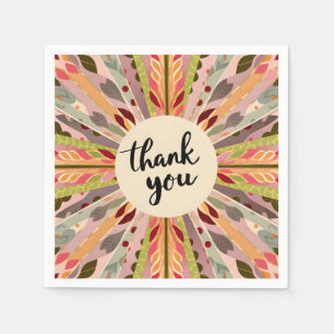 thanksgiving thank you  napkin