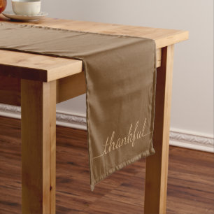 Thanksgiving Thankful table runner