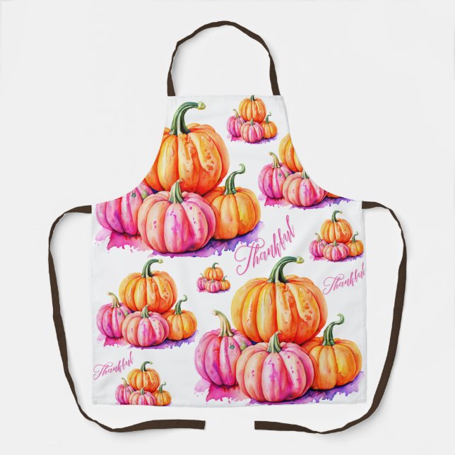 Thanksgiving-Themed Apron (Front)