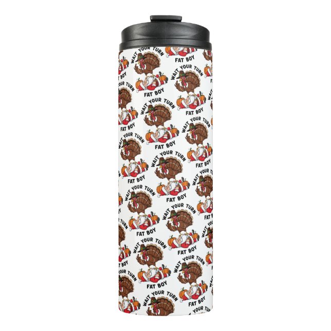 Thanksgiving Thermal Tumbler (Front)