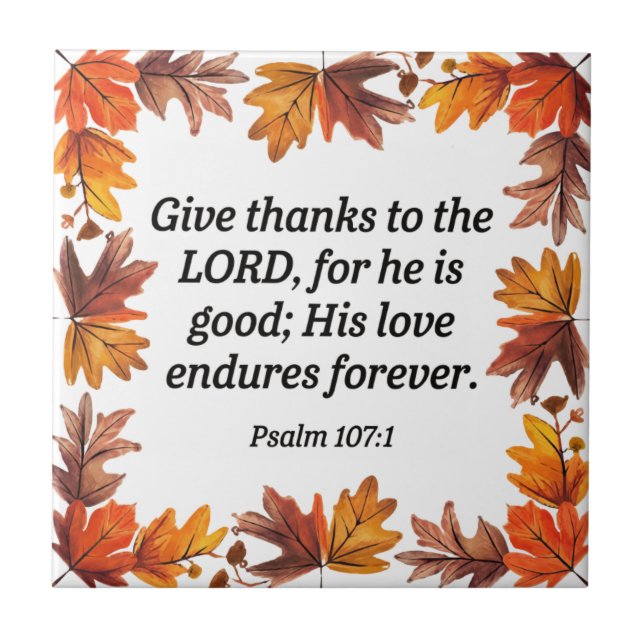 Thanksgiving Tile (Front)
