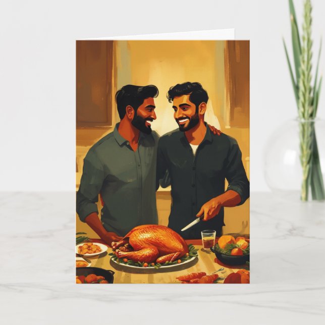 Thanksgiving Together Card (Front)