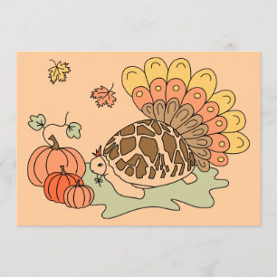 Thanksgiving Tortoise Card