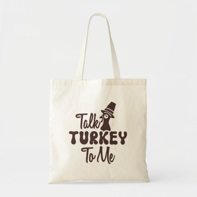 Thanksgiving  tote bag (Front)