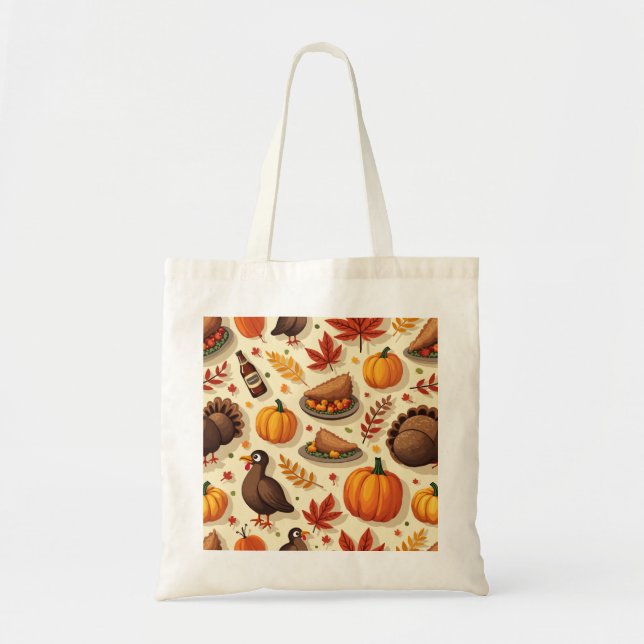 Thanksgiving tote bags (Front)