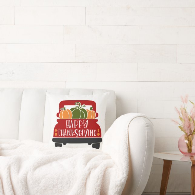 Thanksgiving Truck Cushion (Couch)