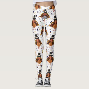 thanksgiving trump turkey leggings