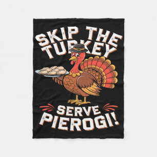 Thanksgiving Turkey And Touchdowns Footll Kids Tod Fleece Blanket