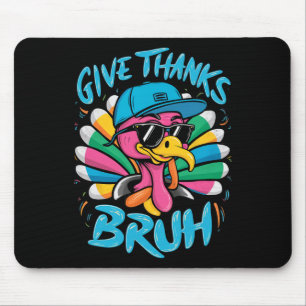 Thanksgiving Turkey Apparel For Kids And Families Mouse Pad
