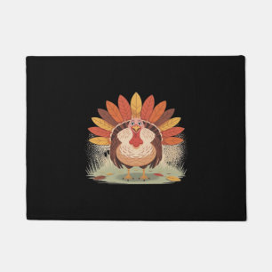 Thanksgiving Turkey – Autumn Holiday Classic Class Doormat