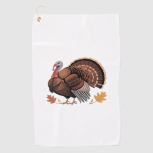 Thanksgiving Turkey – Autumn Holiday Classic Class Golf Towel