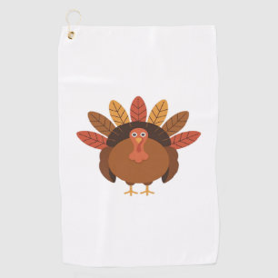 Thanksgiving Turkey – Autumn Holiday Classic Class Golf Towel