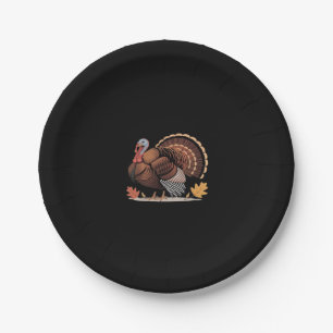 Thanksgiving Turkey – Autumn Holiday Classic Class Paper Plate