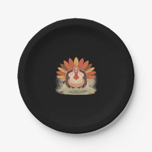 Thanksgiving Turkey – Autumn Holiday Classic Class Paper Plate