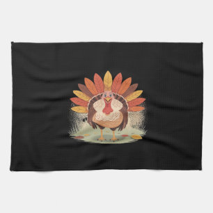 Thanksgiving Turkey – Autumn Holiday Classic Class Tea Towel