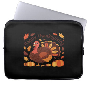 Thanksgiving Turkey – Autumn Holiday Classic Overs Laptop Sleeve
