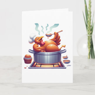 Thanksgiving Turkey Basting Card