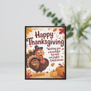 Thanksgiving Turkey Card