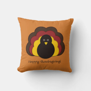 Thanksgiving turkey cushion