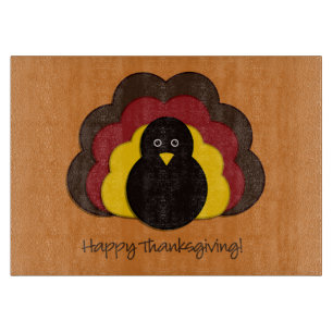 Thanksgiving turkey cutting board